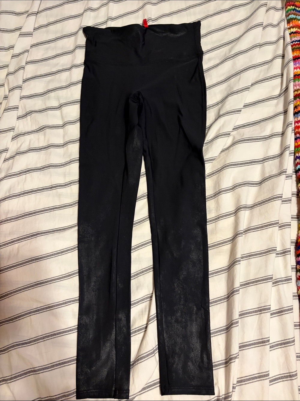SPANX Black High-Waist Leggings